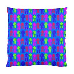 Neon Robot Standard Cushion Case (two Sides) by snowwhitegirl