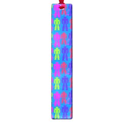 Neon Robot Large Book Marks by snowwhitegirl