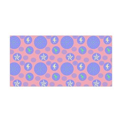 Pink Retro Dots Yoga Headband by snowwhitegirl