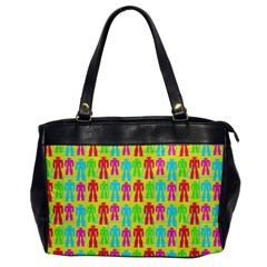 Colorful Robots Office Handbags by snowwhitegirl