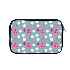 Pink Dress Blue Apple Macbook Pro 13  Zipper Case by snowwhitegirl