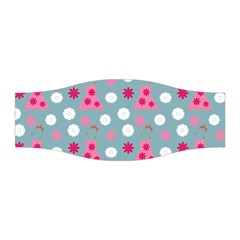 Pink Dress Blue Stretchable Headband by snowwhitegirl