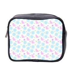 Cats And Flowers Mini Toiletries Bag 2-side by snowwhitegirl