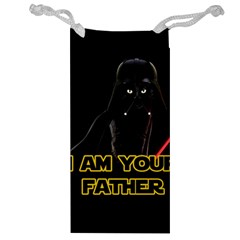 Darth Vader Cat Jewelry Bag by Valentinaart