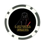 Darth Vader Cat Poker Chip Card Guard (10 pack) Front