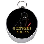 Darth Vader Cat Silver Compasses Front