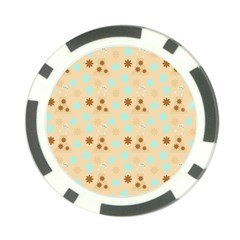 Beige Dress Poker Chip Card Guard by snowwhitegirl