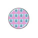 Cupcakes In Pink Hat Clip Ball Marker (4 pack) Front