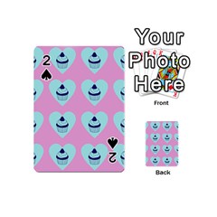 Cupcakes In Pink Playing Cards 54 (mini) 