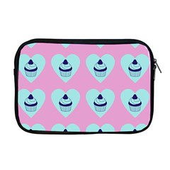 Cupcakes In Pink Apple Macbook Pro 17  Zipper Case by snowwhitegirl