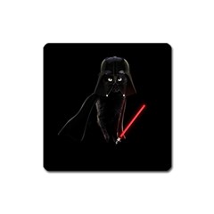 Darth Vader Cat Square Magnet by Valentinaart