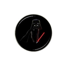 Darth Vader Cat Hat Clip Ball Marker (4 Pack) by Valentinaart