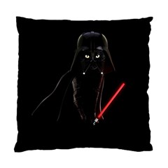 Darth Vader Cat Standard Cushion Case (one Side) by Valentinaart