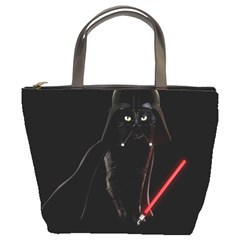 Darth Vader Cat Bucket Bags by Valentinaart