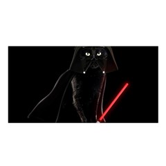 Darth Vader Cat Satin Shawl by Valentinaart