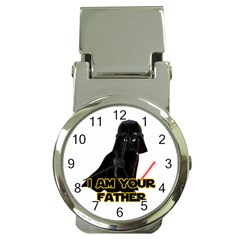 Darth Vader Cat Money Clip Watches by Valentinaart