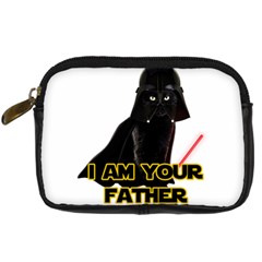 Darth Vader Cat Digital Camera Cases by Valentinaart