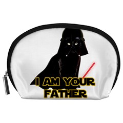 Darth Vader Cat Accessory Pouches (large)  by Valentinaart