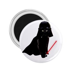 Darth Vader Cat 2 25  Magnets by Valentinaart