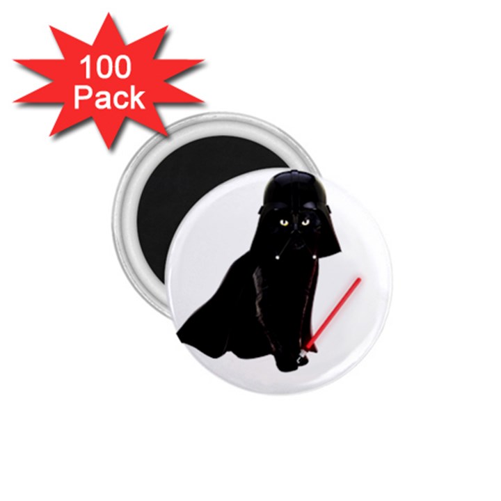 Darth Vader Cat 1.75  Magnets (100 pack) 