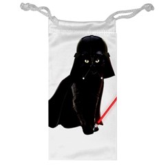 Darth Vader Cat Jewelry Bag by Valentinaart