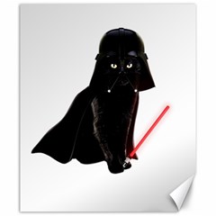 Darth Vader Cat Canvas 20  X 24   by Valentinaart