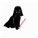 Darth Vader Cat Large Garden Flag (Two Sides) Front