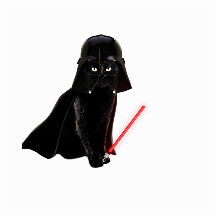 Darth Vader Cat Large Garden Flag (Two Sides)