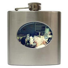 Abandonded Dollhouse Hip Flask (6 Oz) by snowwhitegirl