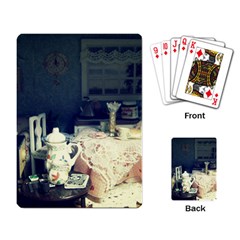 Abandonded Dollhouse Playing Card