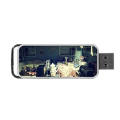 Abandonded Dollhouse Portable Usb Flash (one Side) by snowwhitegirl