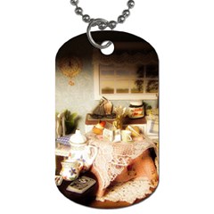 Dollhouse Christmas Dog Tag (two Sides)