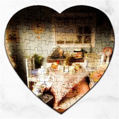 Dollhouse Christmas Jigsaw Puzzle (heart)