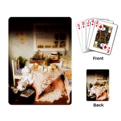 Dollhouse Christmas Playing Card