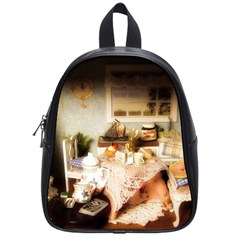 Dollhouse Christmas School Bag (small) by snowwhitegirl