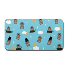 Groundhog Day Pattern Medium Bar Mats by Valentinaart