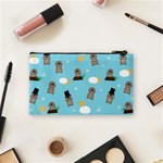 Groundhog Day Pattern Cosmetic Bag (Small)  Back