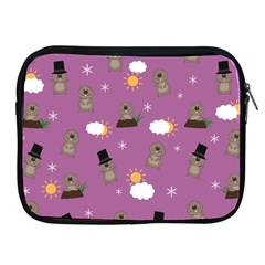 Groundhog Day Pattern Apple Ipad 2/3/4 Zipper Cases