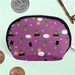 Groundhog Day Pattern Accessory Pouches (Medium)  Front