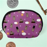 Groundhog Day Pattern Accessory Pouches (Medium)  Back