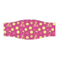 Yellow Flowers Dress Stretchable Headband