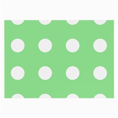 Lime Dot Large Glasses Cloth by snowwhitegirl