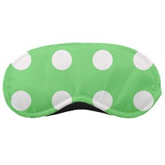 Lime Dot Sleeping Masks by snowwhitegirl