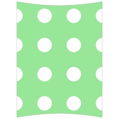 Lime Dot Back Support Cushion by snowwhitegirl