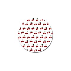 Cherries Golf Ball Marker by snowwhitegirl