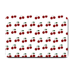 Cherries Small Doormat  by snowwhitegirl