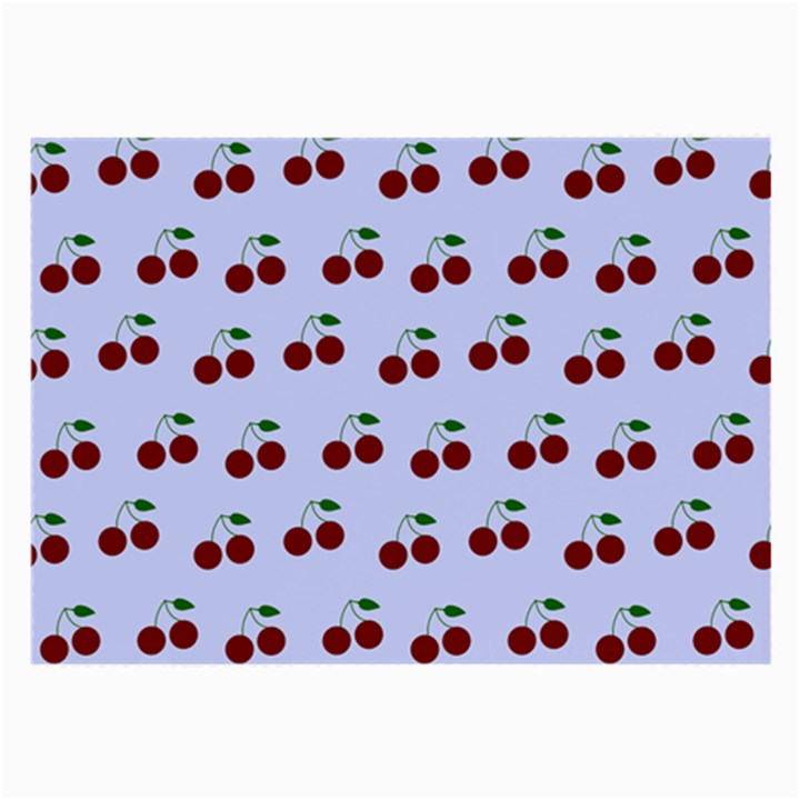 Blue Cherries Large Glasses Cloth