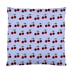 Blue Cherries Standard Cushion Case (One Side)