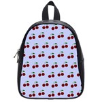 Blue Cherries School Bag (Small) Front