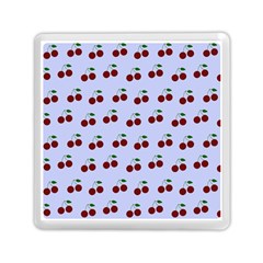 Blue Cherries Memory Card Reader (square)  by snowwhitegirl